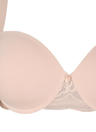 ZizziVoorgevormde bh met mesh, Nude, Packshot image number 2