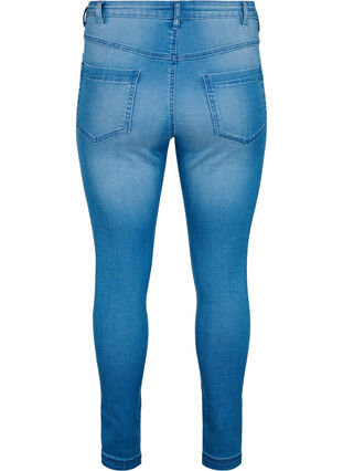 Zizzi Jean Amy super slim à taille haute, Light blue, Packshot image number 1