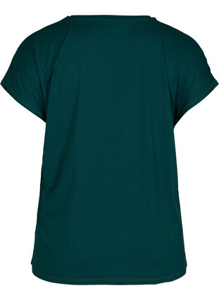 Zizzi T-shirt , Deep Teal, Packshot image number 1