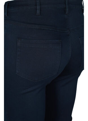 ZizziSuper slim Amy jeans met hoge taille, Unwashed, Packshot image number 3