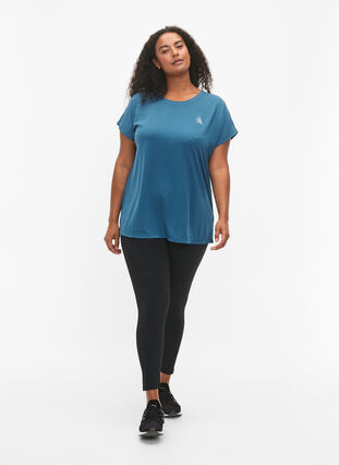 ZizziTrainings-T-shirt met korte mouwen, Corsair, Model image number 2