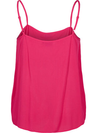 Zizzi Top à bretelles en viscose, Bright Rose, Packshot image number 1