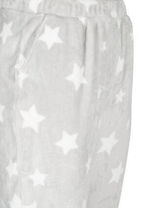Zizzi Pantalon souple avec imprimé étoiles, Grey Star, Packshot image number 2