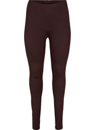 Basic legging in viscose, Coffee Bean, Packshot