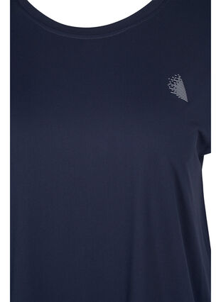 Zizzi T-shirt basique, Graphite, Packshot image number 2