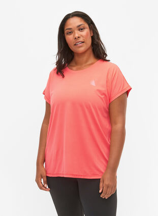 ZizziTrainings T-shirt met korte mouwen, Dubarry, Model image number 0