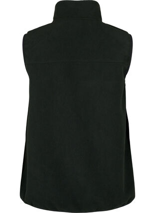 ZizziFleece vest met zakken, Black, Packshot image number 1