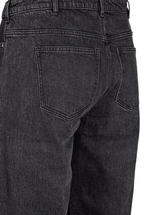 Zizzi Jean ample avec longueur raccourcie, Dark Grey Denim, Packshot image number 3