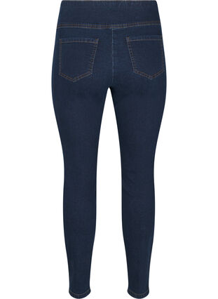 Zizzi Jegging extensible taille haute, Dark Blue, Packshot image number 1