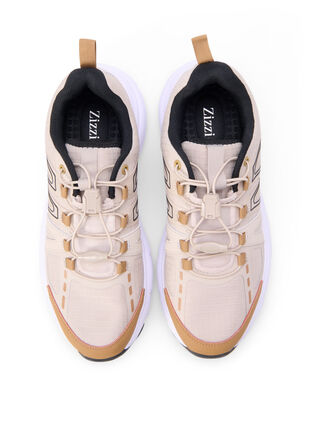 ZizziWide fit - Sneakers met elastische veters, Birch, Packshot image number 2