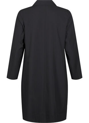 Zizzi Robe blazer croisée, Black, Packshot image number 1