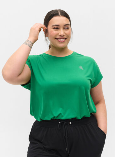 ZizziEffen sportshirt, Jolly Green, Model image number 0