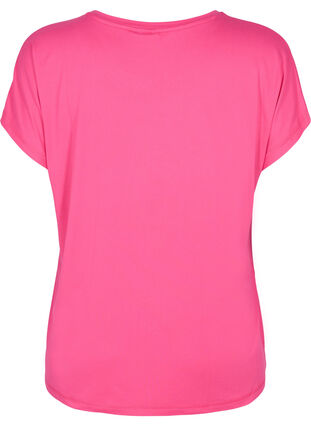 Zizzi T-shirt basique, Fuchsia Purple, Packshot image number 1
