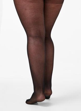 Zizzi Collants 40 deniers à compression légère, Black, Model image number 1