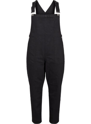 ZizziDenim overalls, Black, Packshot image number 0