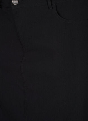 ZizziLange rok met split aan de voorkant, Black, Packshot image number 2
