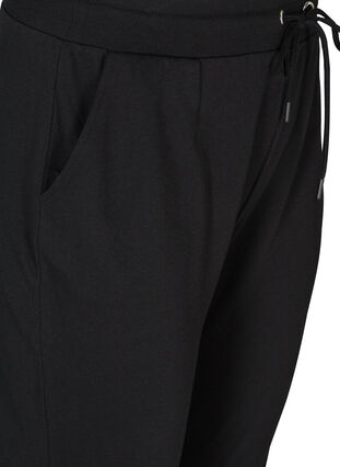 ZizziLosse trainingsbroek met zakken, Black, Packshot image number 2