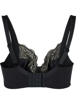 Zizzi Soutien-gorge intégral avec bretelles rembourrées, Black, Packshot image number 1