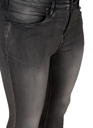 Zizzi Jean Amy super slim à taille haute, Dark Grey Denim, Packshot image number 2