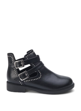 Zizzi Large - Bottines à clous, Black, Packshot image number 0