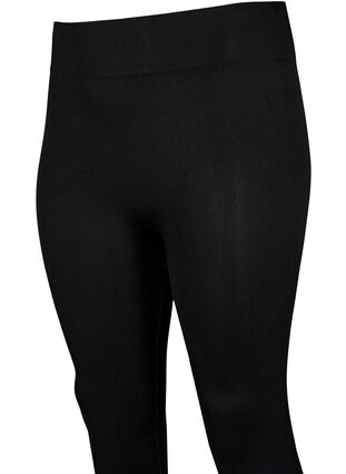 Zizzi Legging basique sans coutures, Black, Packshot image number 3