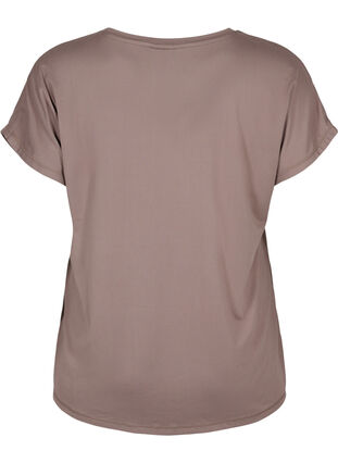 Zizzi T-shirt d'entraînement à manches courtes, Iron, Packshot image number 1