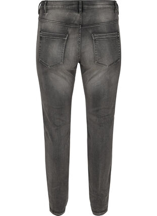 Zizzi  Emily jeans slim fit taille normale, Dark Grey Denim, Packshot image number 1