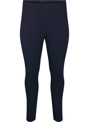 ZizziKatoenen legging met voering, Night Sky, Packshot image number 0