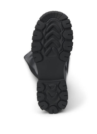 Zizzi Large - Bottes hautes avec élastique et fermeture éclair, Black, Packshot image number 5