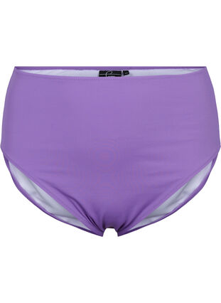 Zizzi Culotte de bikini à taille haute, Royal Lilac, Packshot image number 0