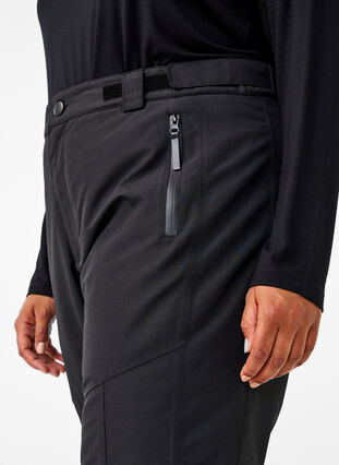 ZizziSkibroek met zakken en verstelbare taille, Black, Model image number 3