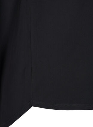 ZizziT-shirt met V-hals, Black, Packshot image number 3