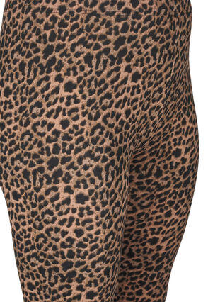 ZizziViscose leggings met print, DARK LEO AOP, Packshot image number 2