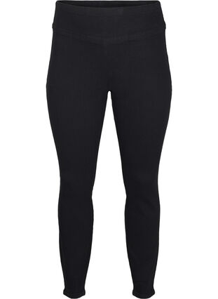 Zizzi Jegging extensible taille haute, Black, Packshot image number 0