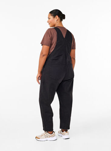 ZizziDenim overalls, Black, Model image number 1