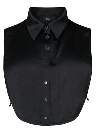 Zizzi Col de chemise ample, Black, Packshot image number 0