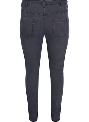 Zizzi Jean Amy super slim taille haute, Grey Denim, Packshot image number 1