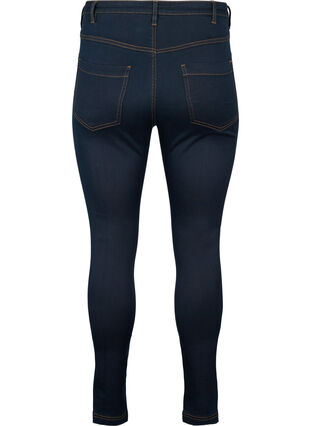 ZizziSuper slim Amy jeans met hoge taille, Tobacco Un, Packshot image number 1