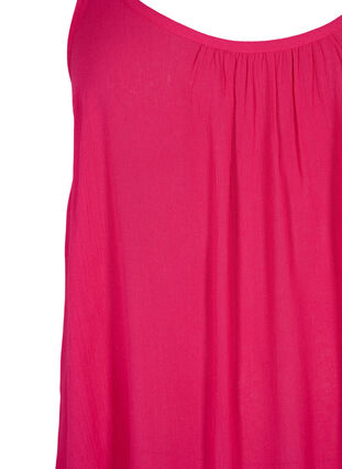 Zizzi Top à bretelles en viscose, Bright Rose, Packshot image number 2