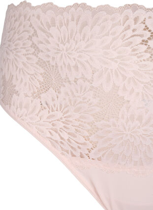 ZizziKanten string met hoge taille, Peach Blush, Packshot image number 2