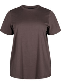 Basic katoenen T-shirt met ronde hals