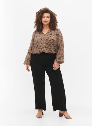 Zizzi Pantalon , Black, Model image number 4