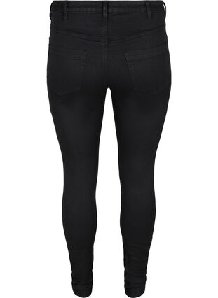 Zizzi Jean Amy super slim avec taille haute, Black, Packshot image number 1