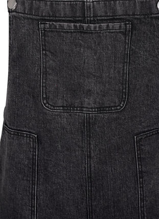 ZizziDenim overalls, Dark Grey Denim, Packshot image number 2