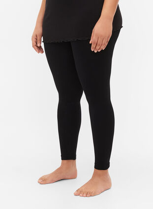 Zizzi Legging basique sans coutures, Black, Model image number 2