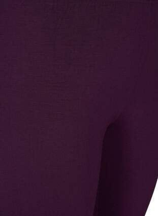 ZizziBasic legging in viscose, Potent Purple, Packshot image number 2