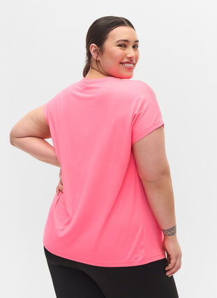 ZizziEffen sportshirt, Neon pink, Model image number 2
