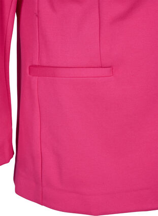 ZizziEenvoudige blazer met knoopsluiting, Raspberry Sorbet, Packshot image number 3