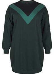 Lang sweatshirt met colourblock, Scarab Color Block, Packshot