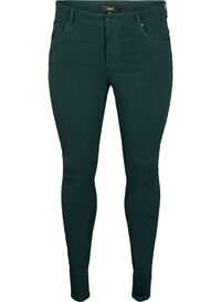 Slim fit broek met zakken